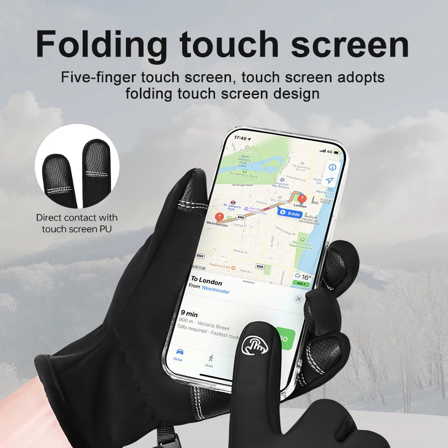 
                  
                    Winter USB interface charging heating warm cotton gloves thickened motorcycle battery electric car riding gloves
                  
                