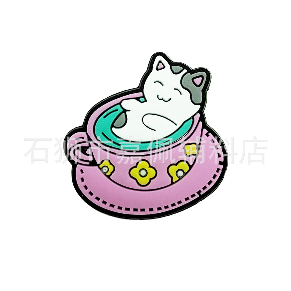 
                  
                    1Pcs PVC Cut Cats Fish Shoe Charms for Crocs Shoes Accessories DIY Badge Unisex Sandals Buckle Kids  Jeans Decoration Jeans
                  
                