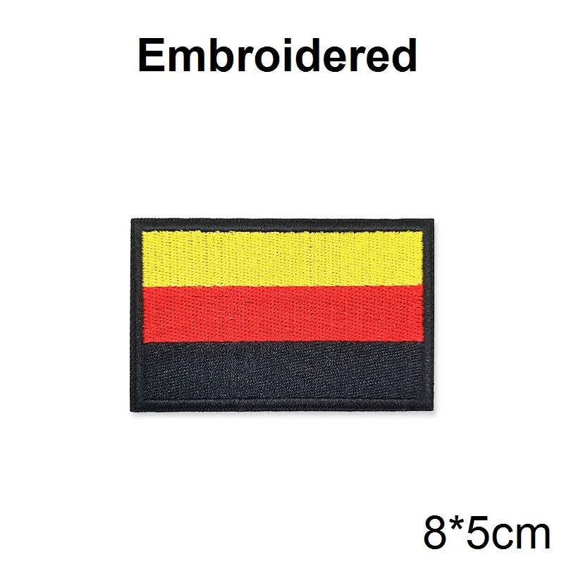 
                  
                    MOUNT PVC/Embroider Flag Patches UK Spain France Germany US Russia Tactical Hook Badge Rubber...
                  
                