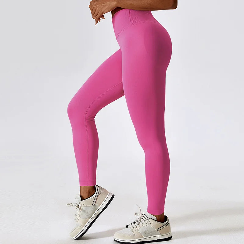 
                  
                    Seamless High Waist Sport Pants for Women Scrunch Butt Gym Leggings Yoga Wear Fitness Tights Push Up Active Wear
                  
                