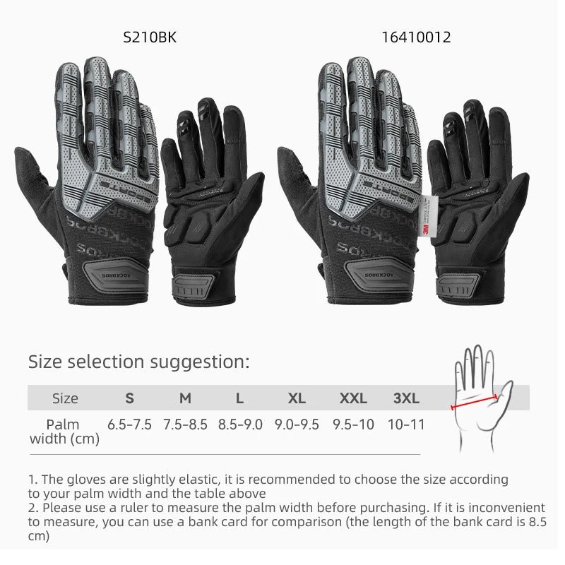 
                  
                    MOUNT ROCKBROS Cycling Gloves Autumn Winter Windproof SBR Touch Screen Bike Gloves MTB Breathable...
                  
                