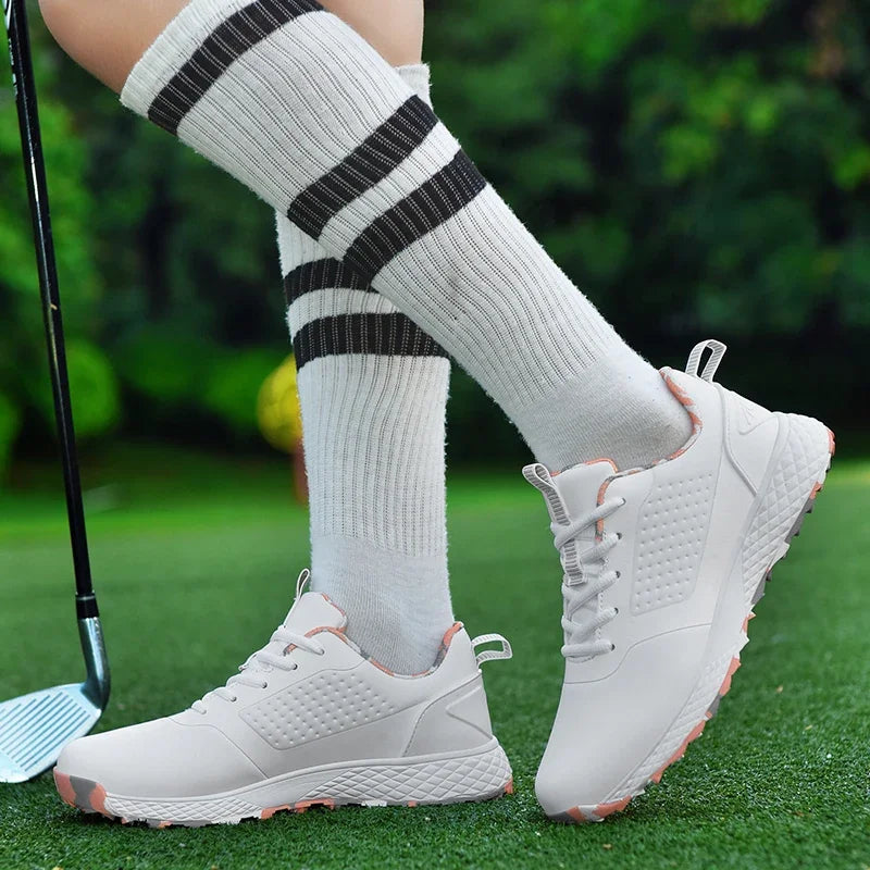 
                  
                    Women Golf Shoes White Waterproof Professional Fitness
                  
                