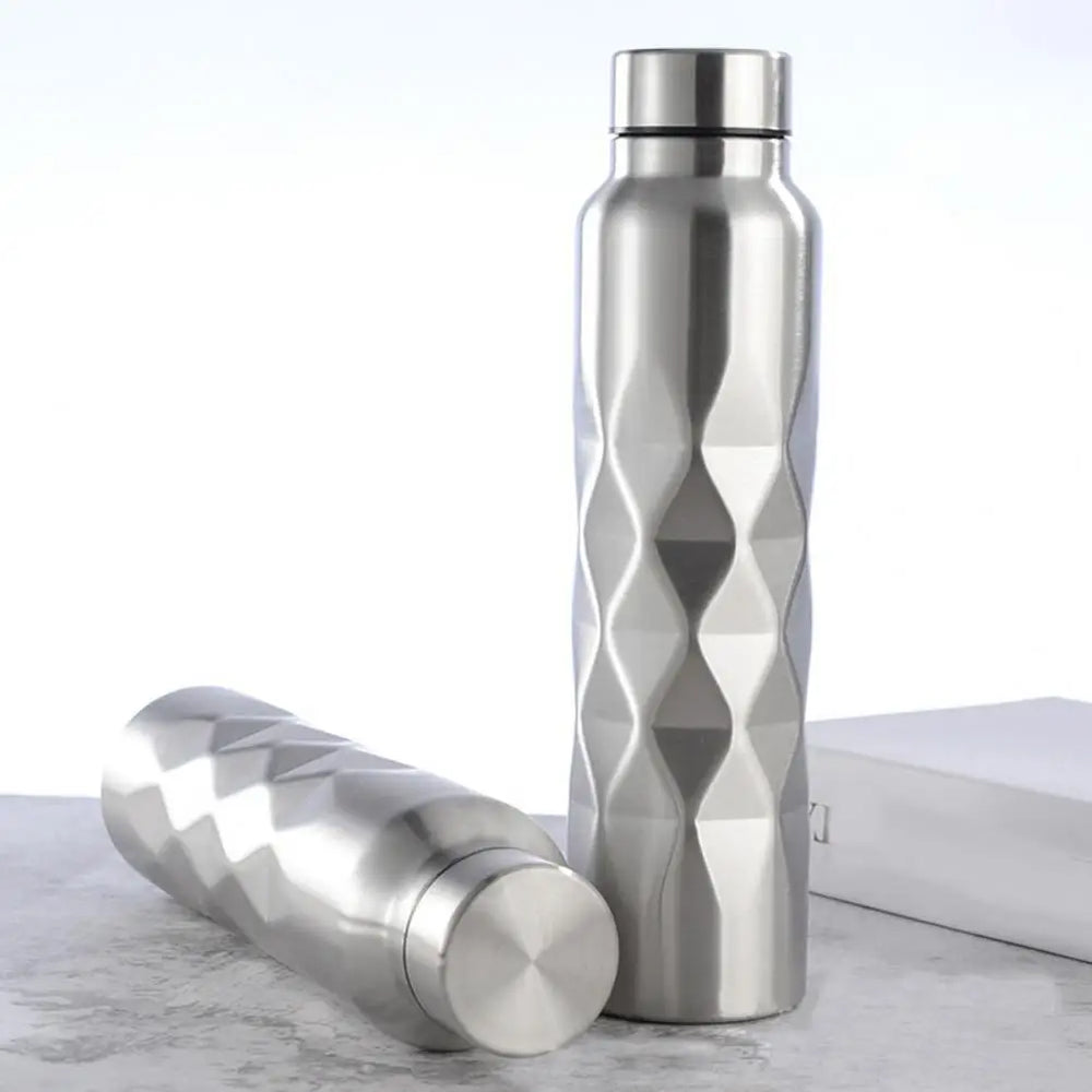 1000ml Water Bottle Stainless Steel Wide Mouth Cap Water Flask Vacuum Insulated Coffee Tea Beverage Tumbler Cup Travel Mug