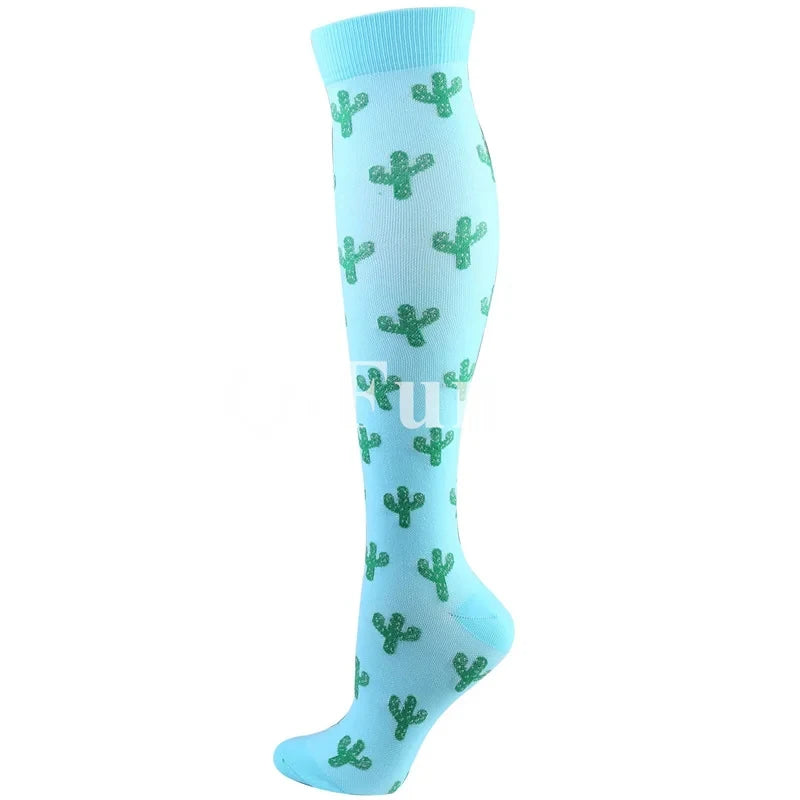 
                  
                    58Running Compression Socks For Men Women Fun Cactus Animal Pattern Sports Socks Golf Outdoor Hiking Football Basketball Bicycle
                  
                