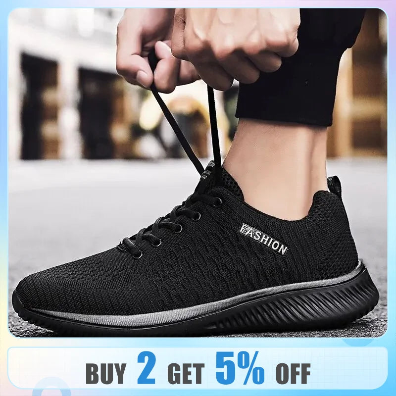 
                  
                    Men Shoes Running Shoes For Men Lightweight Tenis Comfortable Breathable Walking Sneakers - MOUNT
                  
                