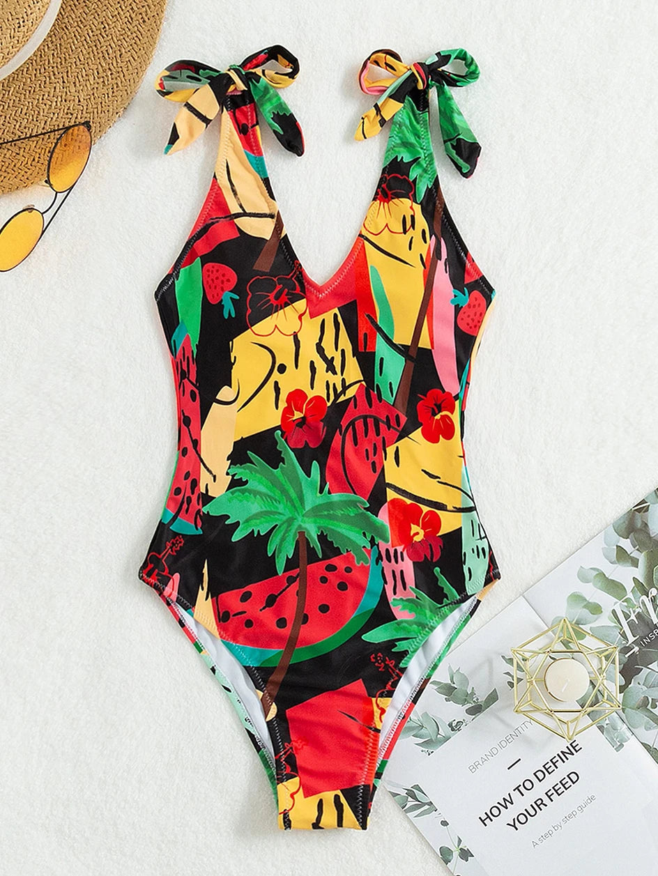 
                  
                    Sexy Print Swimwear Women 2023 One Piece Swimsuit Female Bathing Suit Summer Swimming for Beach Wear maillot de bain monokini
                  
                