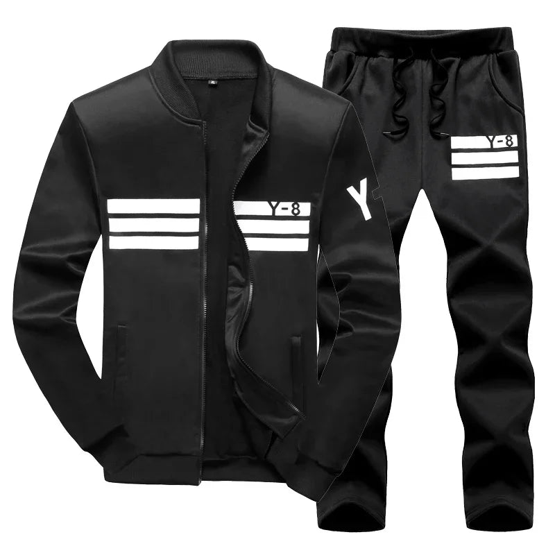 
                  
                    Plus Size 9XL Mens Set Casual Fleece 2 Piece Sets Sweatshirt + Pants Male Tracksuit Sporting Sweat Suits Man Fashion Sportswear
                  
                