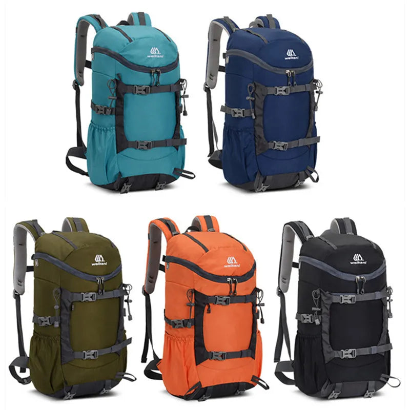 New Outdoor Sports Backpack Multifunctional Mountaineering Backpack Oxford Cloth Travel Backpack Hiking Camping Shoulder Bag