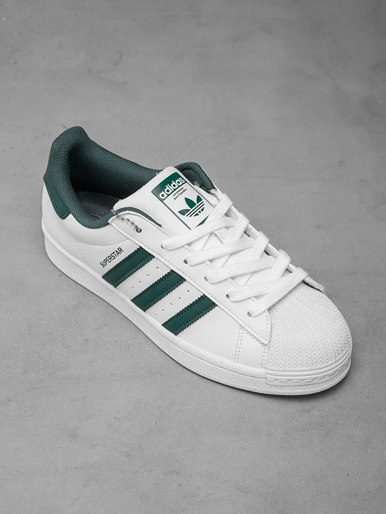 
                  
                    Original adidas Clover Board Shoes for Men and Women, Green Tail Shell Head, White Sports and Casual Shoes sneakers
                  
                