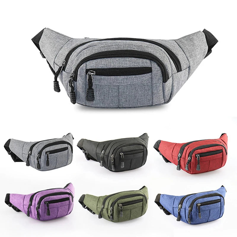 
                  
                    Hip Belly Banana Bum Chest Belt For Men Women Waist Bag Male Female Fanny Pack Pouch Murse Purse Kidney Row Bumbag
                  
                