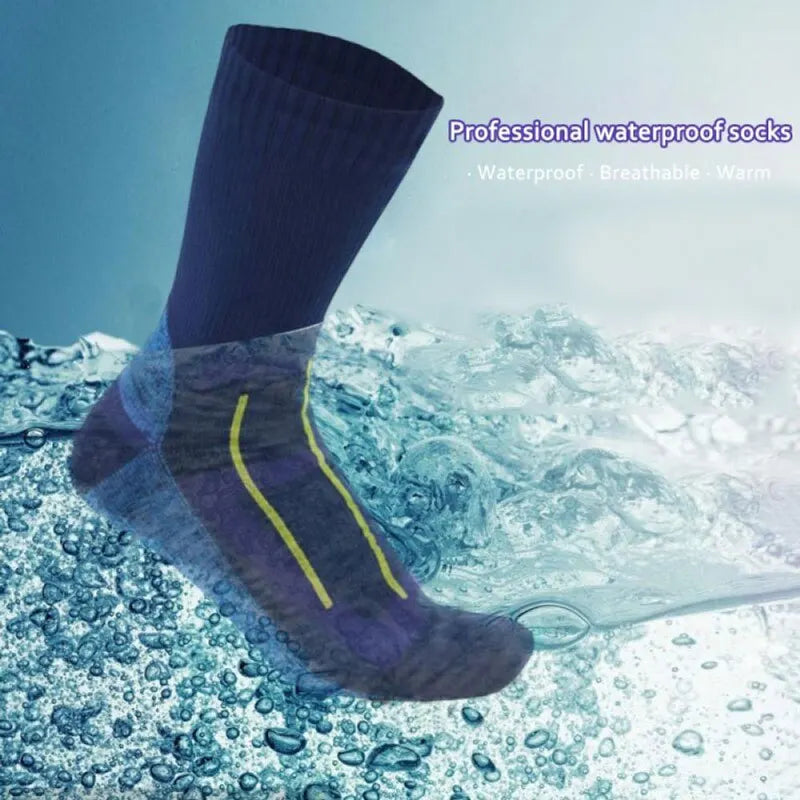 
                  
                    Outdoor Waterproof Socks Men Women for Sport Hiking Wading Camping Trekking Winter Skiing Sock Warm Breathable Waterproof Socks - MOUNT
                  
                
