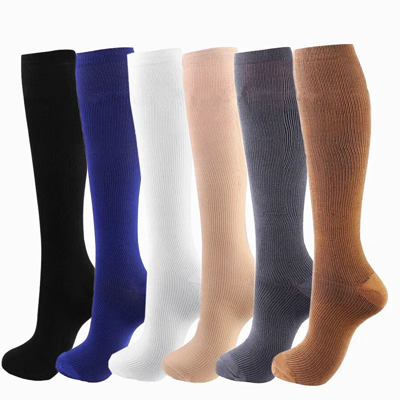 
                  
                    Compression Stocking Women Men Blood Circulation Promotion Slimming Compression Socks Anti-Fatigue Running Travel Sport Socks
                  
                