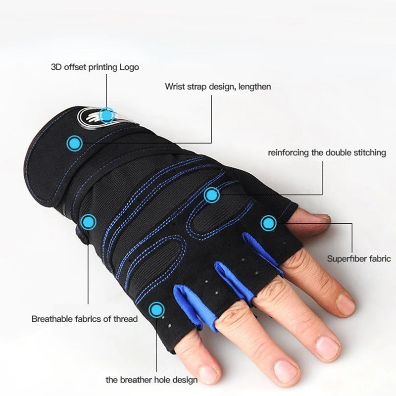 
                  
                    Dumbbell Gloves for Men Women Weightlifting Crossfit Bodybuilding Workout Sport Gym Training Gloves Non-slip Wrist Protector
                  
                