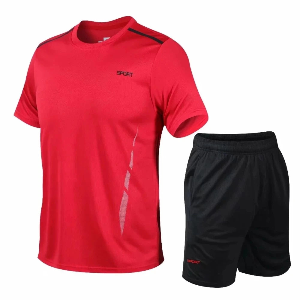 
                  
                    Running Sets Men Summer Sport Suits Sportswear - MOUNT
                  
                