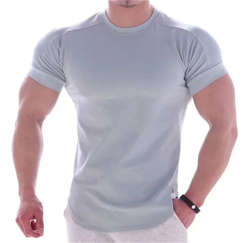 
                  
                    T-shirt Male quick-dry Bodybuilding Workout
                  
                