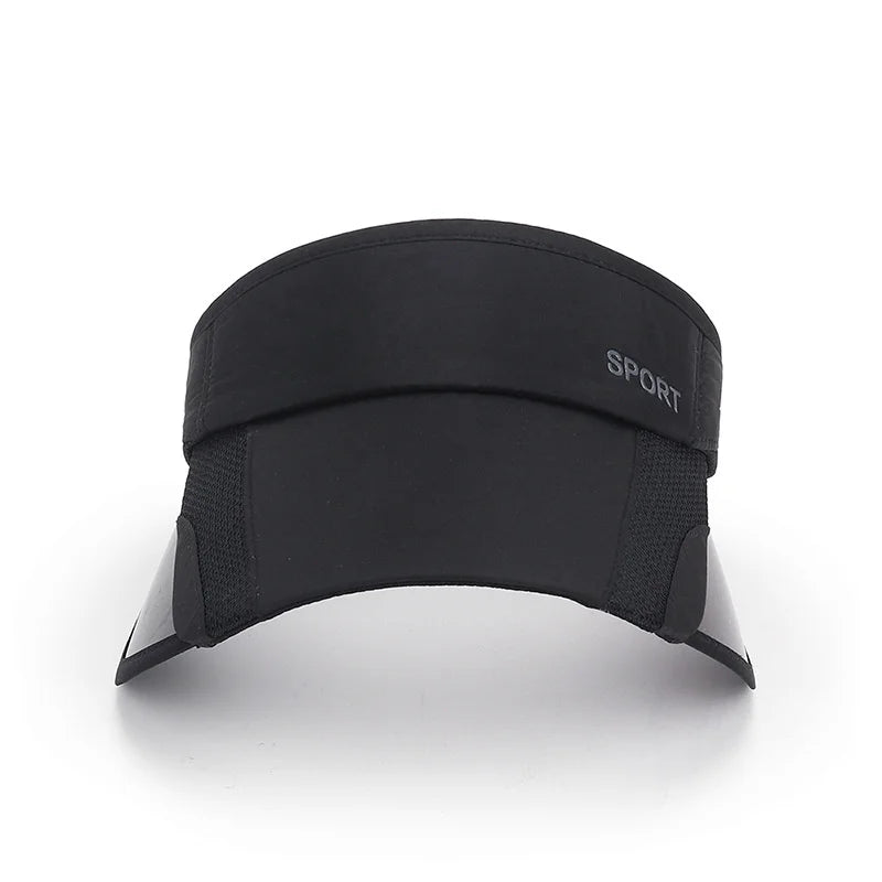 
                  
                    Summer Sports Sun Hats Men And Women Cap Adjustable Visor UV Protection Top Empty Tennis Golf Running Cycling Sunscreen Hat
                  
                
