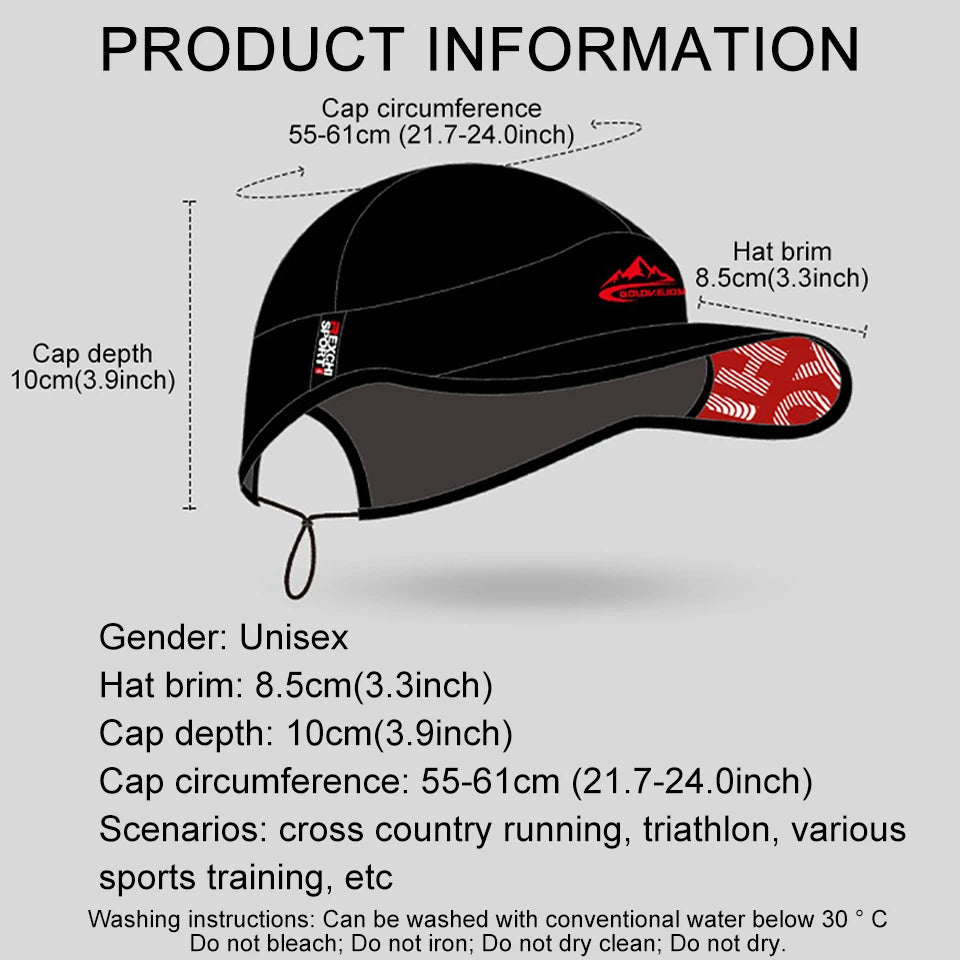 
                  
                    Women Men Fast Drying Bicycle Sun Hat Outdoor Sports Running Hat Wearing UV Resistant Bicycle Climbing Hat Fishing Headwear
                  
                