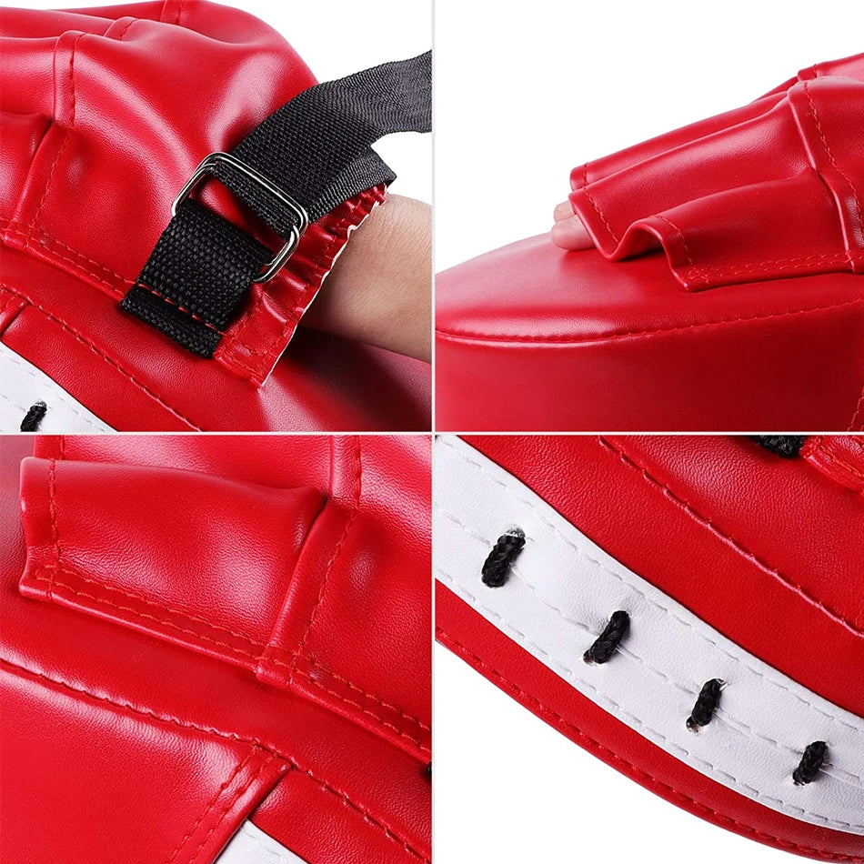 
                  
                    WOSWEIR 1/2 PCS Kick Boxing Gloves Pad Punch Target Bag Men MMA PU Karate Muay Thai Free Fight Sanda Training Kids Equipment
                  
                