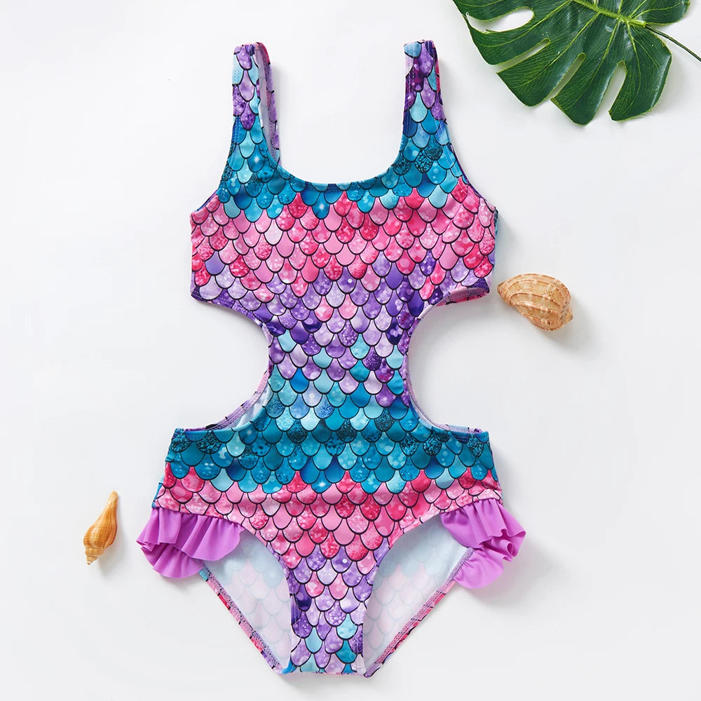 
                  
                    3~12Year Girls swimwear one piece Girls swimsuit Children swimwear Kids Girls Swimming outfit Beach wear
                  
                