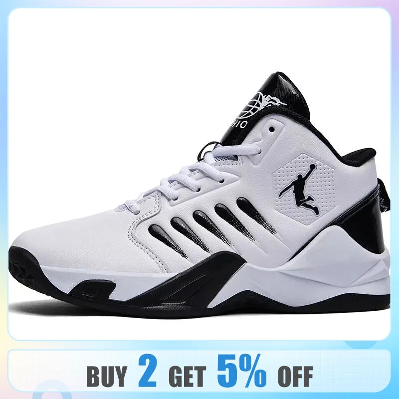 
                  
                    Men's Basketball Shoes Lightweight Sneakers Unisex Training Footwear Casual Sports Shoes - MOUNT
                  
                