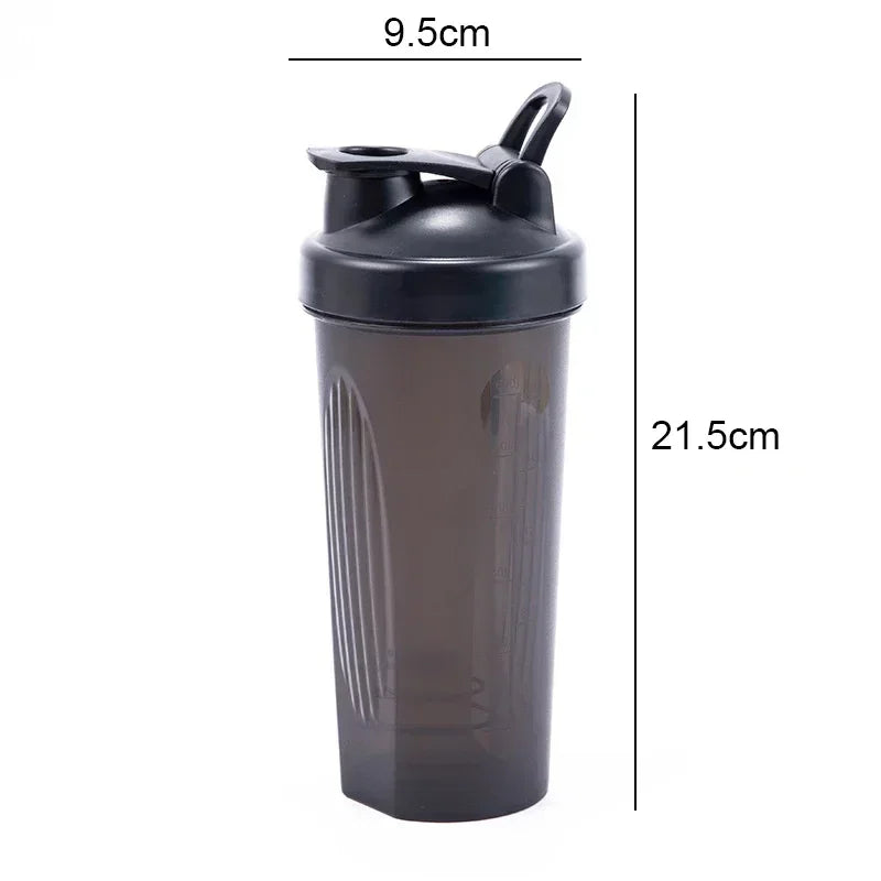 
                  
                    600ml Portable Protein Powder Shaker Bottle Leak Proof Water Bottle for Gym Fitness Training Sport Shaker Mixing Cup with Scale
                  
                