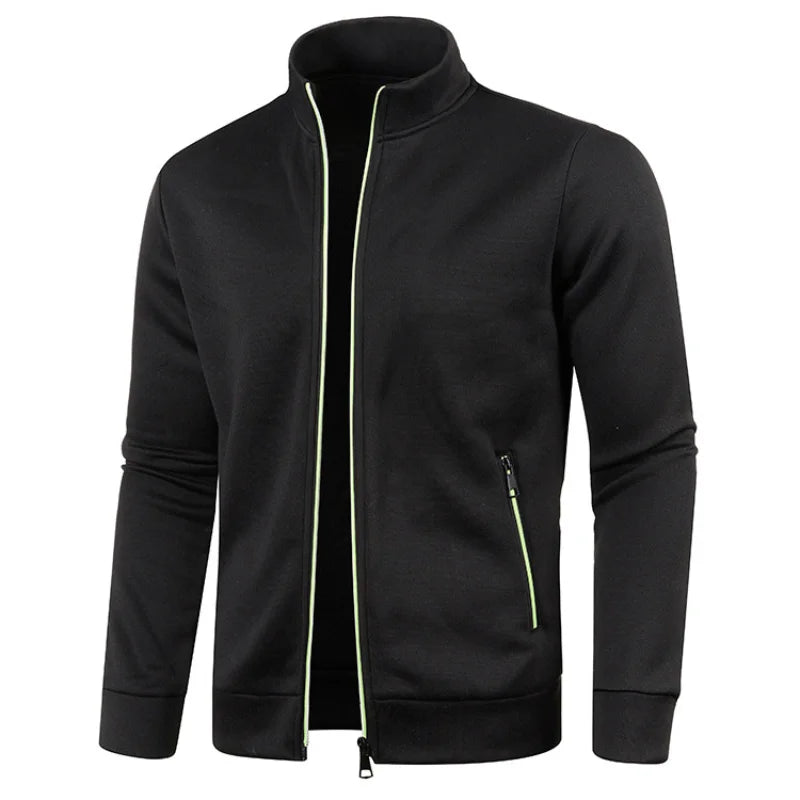 
                  
                    Men's Sweatshirt Zipper Stand Collar Pullover Jackets Spring Zipper Sweater Clothing Solid Color Outdoor Multi-pocket Top 4XL
                  
                