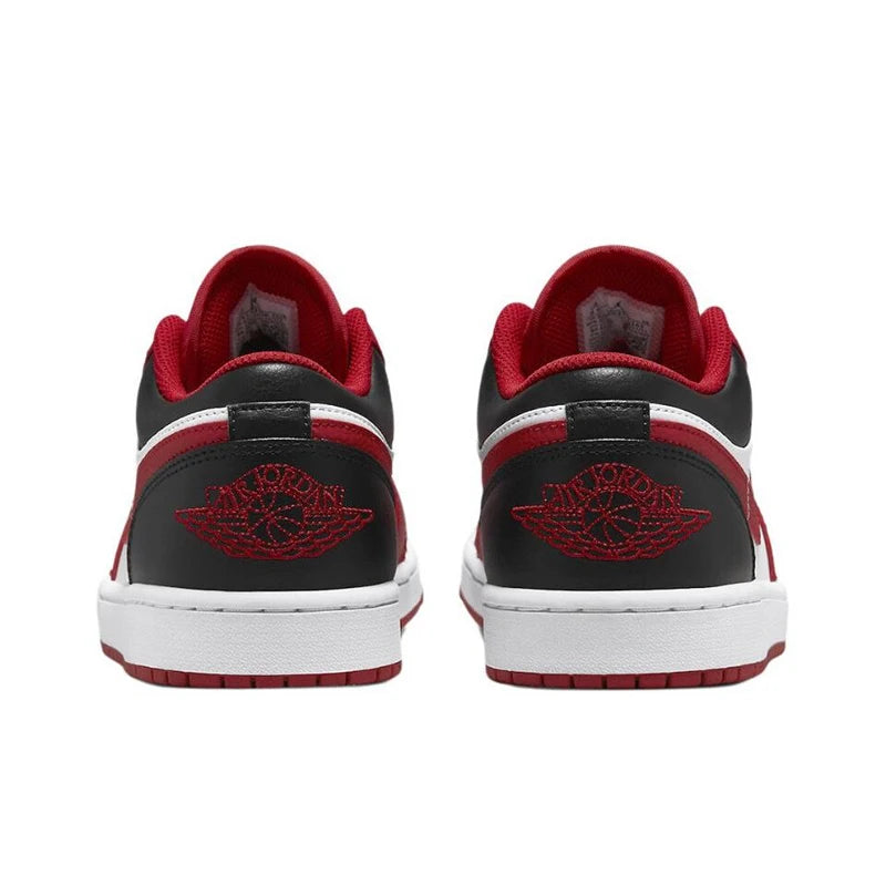 
                  
                    Original Air Jordan 1 low "Red Anti-Slip Low Top Retro Basketball Shoes Men's Sneakers Red and White and Black 553558-610
                  
                