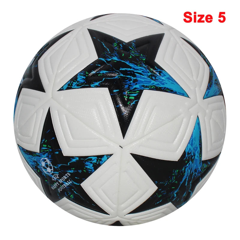 
                  
                    High Quality Soccer Balls Official Size 4/5 PU Material Seamless Goal Team Outdoor Match Game Football Training Ballon De Foot
                  
                