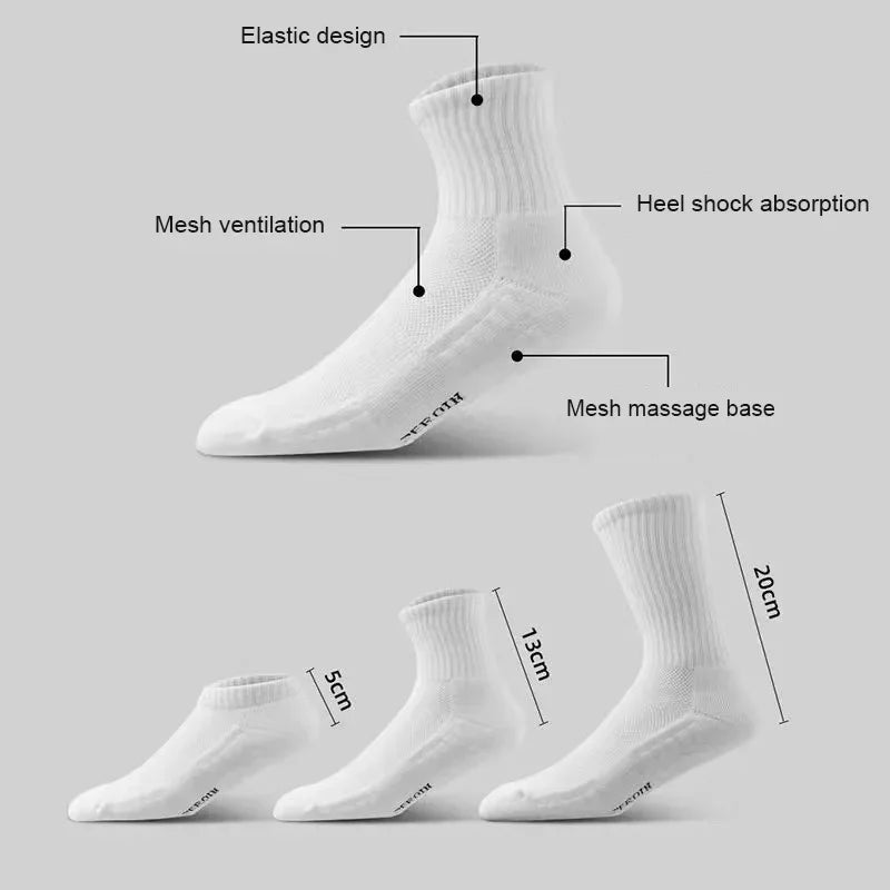 
                  
                    1pairs Socks Men's cotton deodorant winter towel bottom with velvet mid-tube white stockings thickened sports basketball socks
                  
                