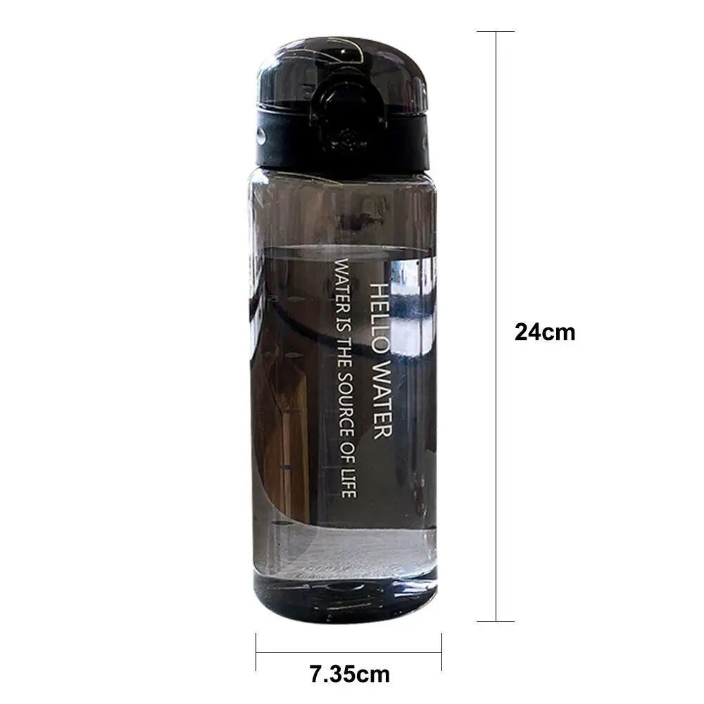 
                  
                    Sports Transparent Water Bottle 780ml Portable Gym Travel Clear Leakproof Drinking Bottle Frosted Bottle
                  
                