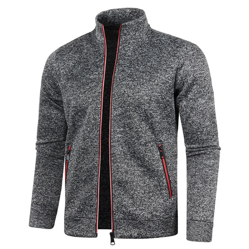 
                  
                    Men's Sweatshirt Zipper Stand Collar Pullover Jackets Spring Zipper Sweater Clothing Solid Color Outdoor Multi-pocket Top 4XL
                  
                