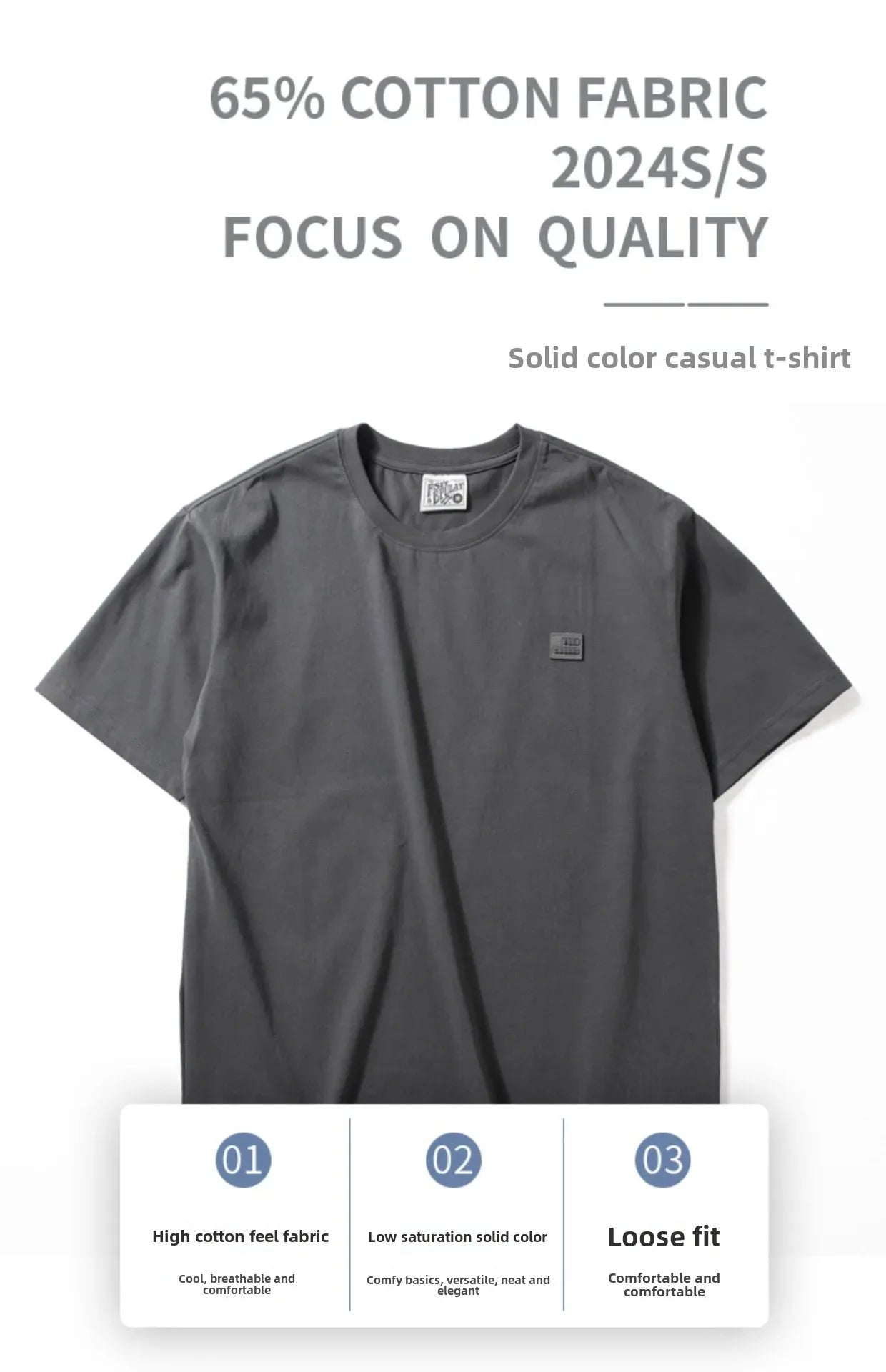 
                  
                    Men's Ice Silk Short Sleeve T-Shirt Summer Thin Breathable Top Versatile Loose-Fit Casual Half Sleeve Body T-Shirt
                  
                