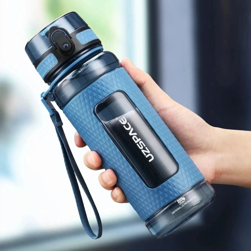 
                  
                    UZSPACE Sports Water Bottles Gym Leak-proof Drop-proof Portable Shaker Outdoor Travel Kettle Plastic Drink Water Bottle BPA Free - MOUNT
                  
                