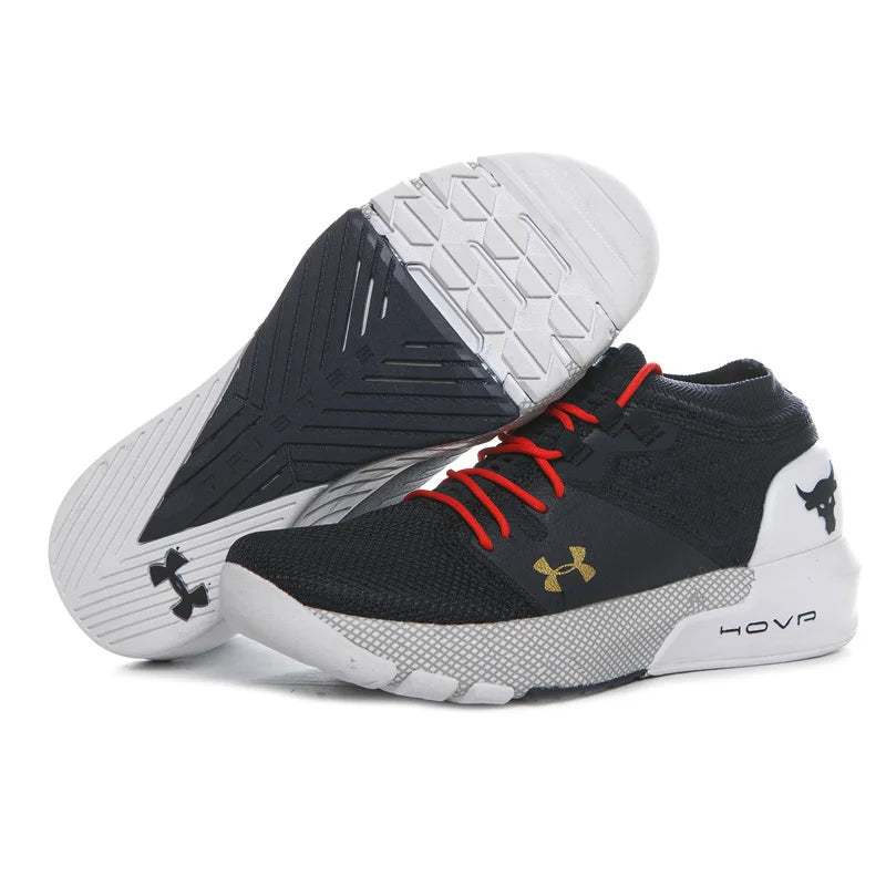
                  
                    2024 UNDER ARMOUR Men's UA HOVR Project Rock 2 Johnson Bull Head Low Fitness Outdoor Running Sports Trainers Size40-45
                  
                