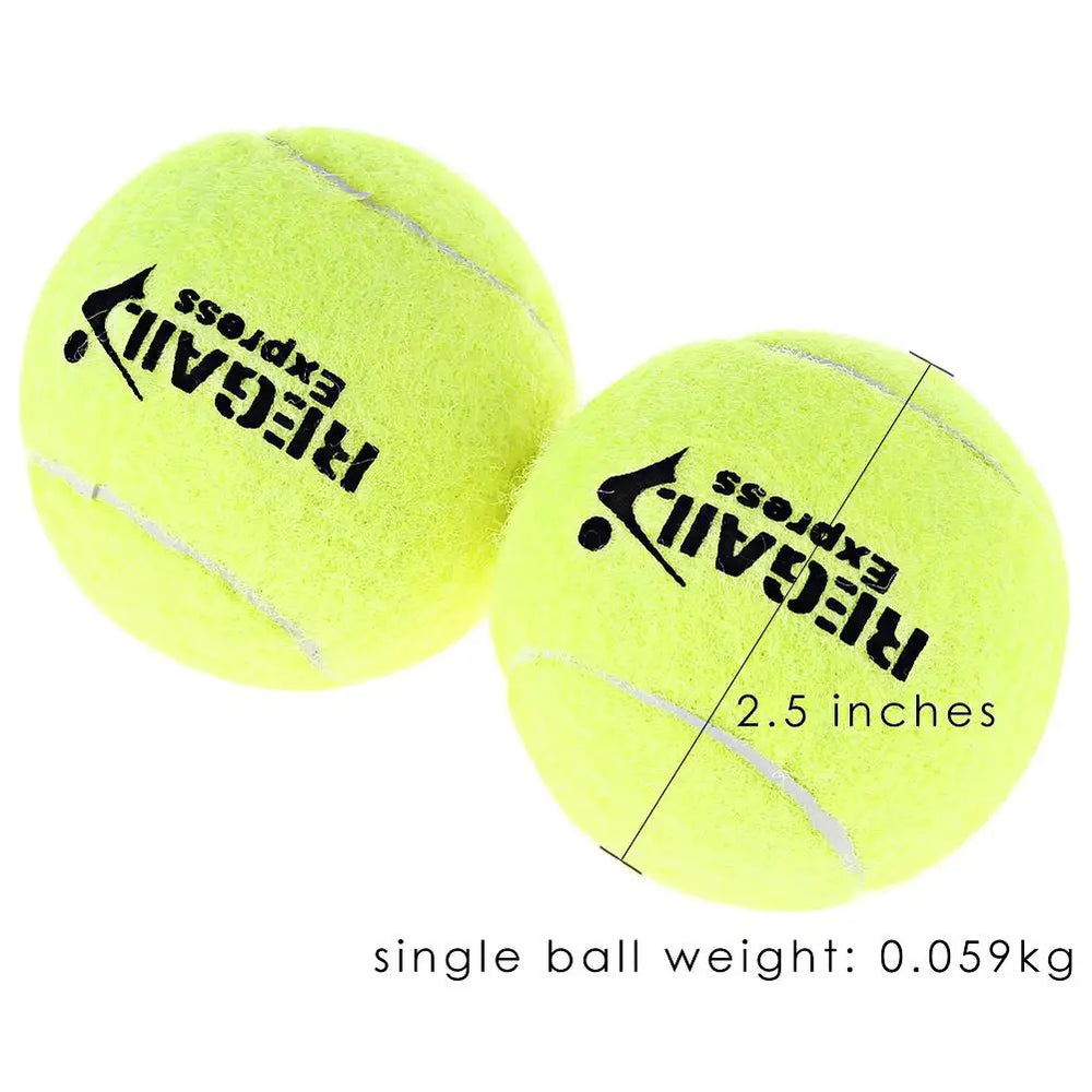 
                  
                    Tennis Balls 12 Pack Durable Pressurized Tennis Balls Training Tennis Balls High Bounce Practice Tennis Balls For Beginners
                  
                