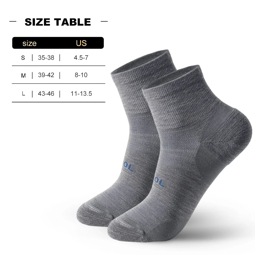 
                  
                    WRELS Merino Wool Socks Compression Winter Ankle Cotton Socks Basketball Professional Racing Cycling Socks for Men Women
                  
                