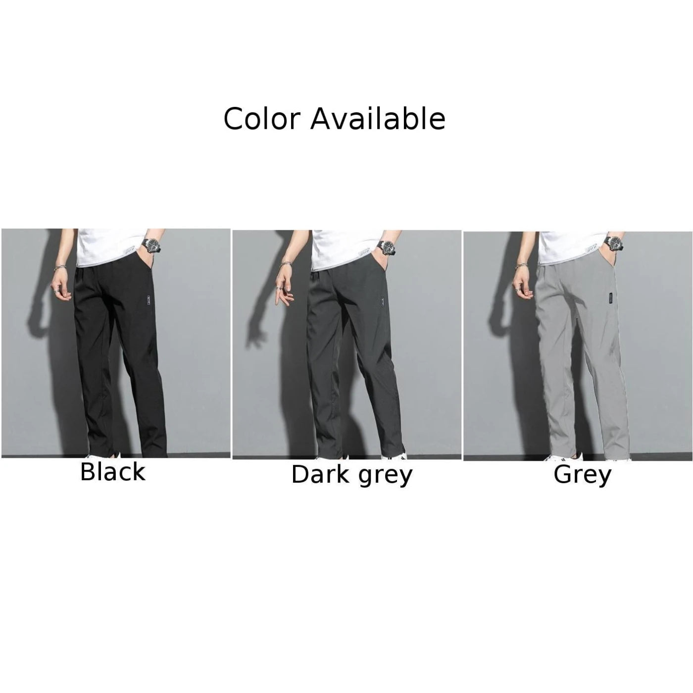 
                  
                    Casual Man Summer Ice Cool Pants Baggy Stretch Active Track Joggers Pockets Gym Sports Workout Pants Sweatpants For Men Clothing
                  
                