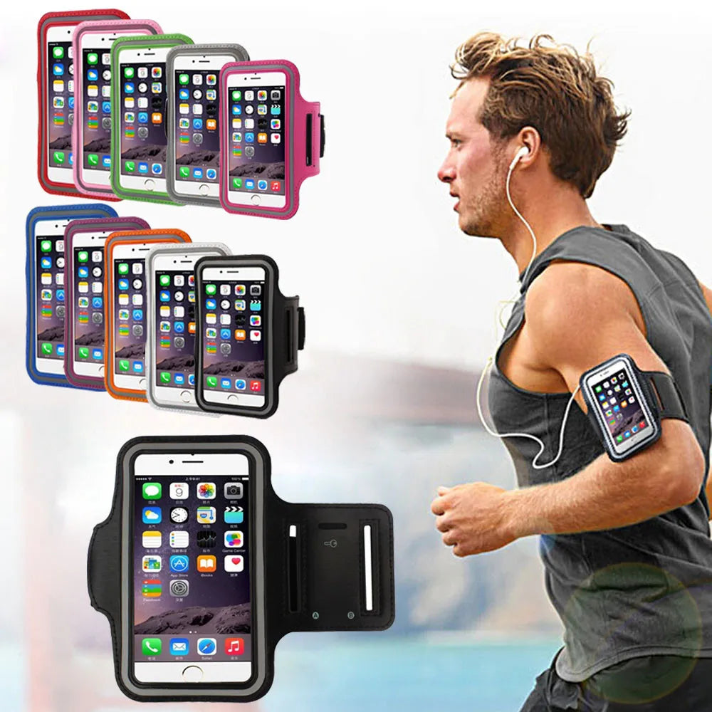 5-7inch Arm band Phone Holder For Samsung a13 iPhone 14 Pro Max 13 12 11 Men Running Sport Cases Armband GYM Mobile Bag Handbags