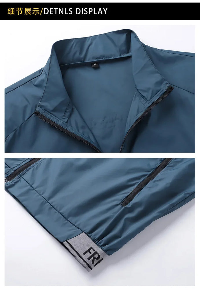 
                  
                    2024 Camping Rain Jacket Men Women Waterproof Sun Protection Clothing Fishing Hunting Clothes Quick Dry Skin Windbreaker Pocket
                  
                