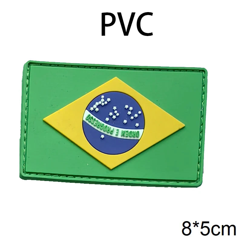 
                  
                    MOUNT PVC/Embroider Flag Patches UK Spain France Germany US Russia Tactical Hook Badge Rubber...
                  
                