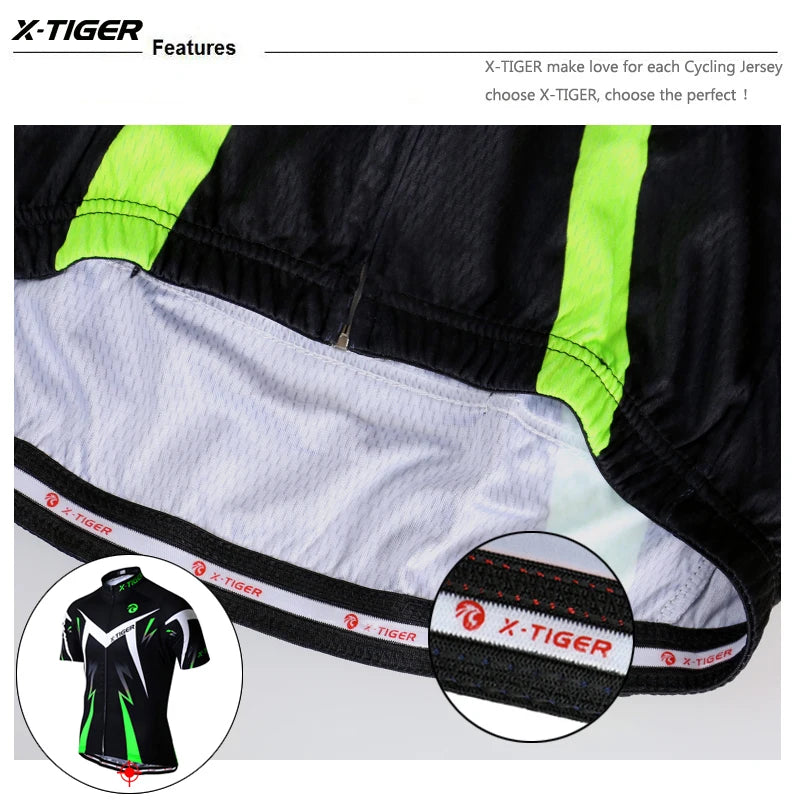 
                  
                    X-Tiger Pro Cycling Jerseys Ropa Ciclismo Mountain Bike Clothing Quick-dry Men's Racing Bicycle Clothes MTB Sportswear
                  
                