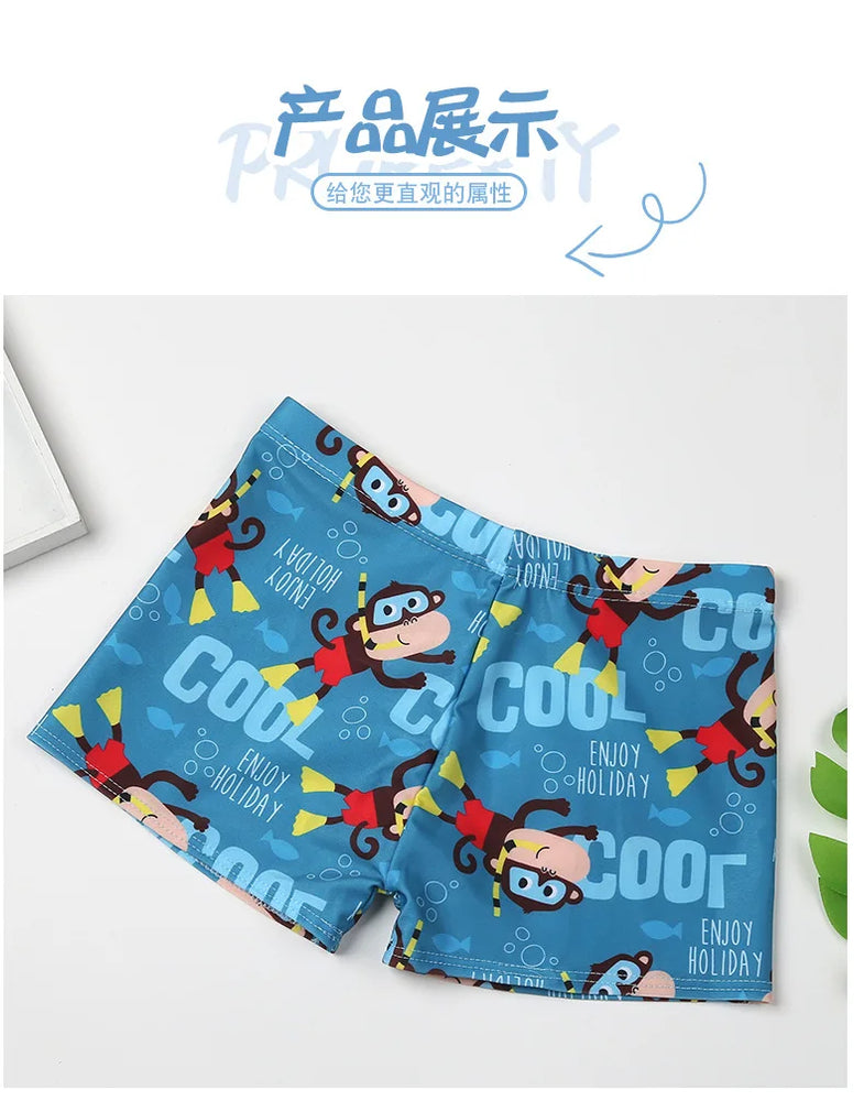 
                  
                    New Children Swimming Trunks Quick-drying Shorts Kids Cartoon Bathing Suits Boy Swimsuit Summer Beach Swimwear
                  
                