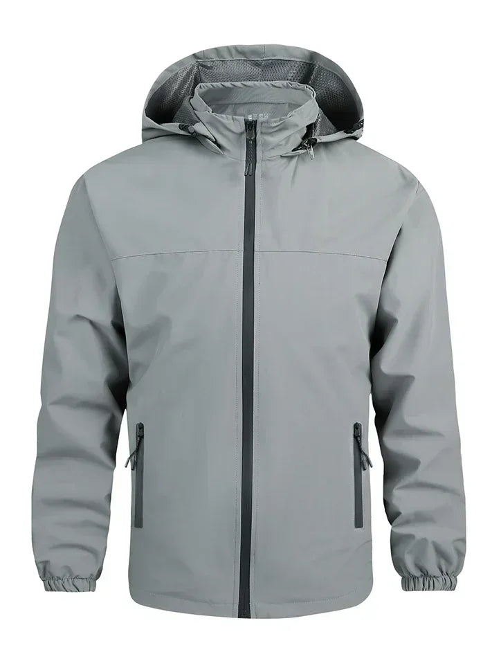 
                  
                    New Men's Jacket Outdoor Windproof, Waterproof, Detachable Design Ultra-thin Breathable Windbreaker Simple Men's Jacket
                  
                