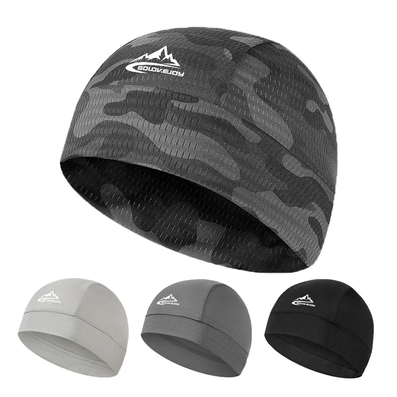 Cycling Cap Quick Dry Anti-UV Sports Hat Cooling Skull Cap Helmet Liner Sweat Cap for Outdoor Bike MTB Running Hat For Men Women