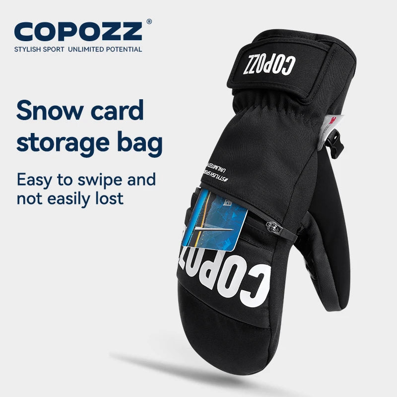 
                  
                    Thick Adult Teenage Professional Snowboard Ski Gloves Windproof Winter Warm Thermal Snow Mittens Snowmobile
                  
                