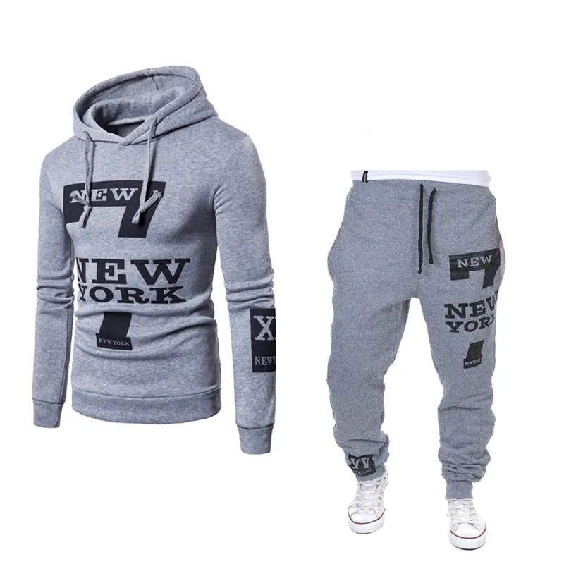 
                  
                    Spring Winter Sweatsuit Set Homme/Women Casual Fleece Sportwear Suits Hoodies Streetwear Men Clothing - MOUNT
                  
                