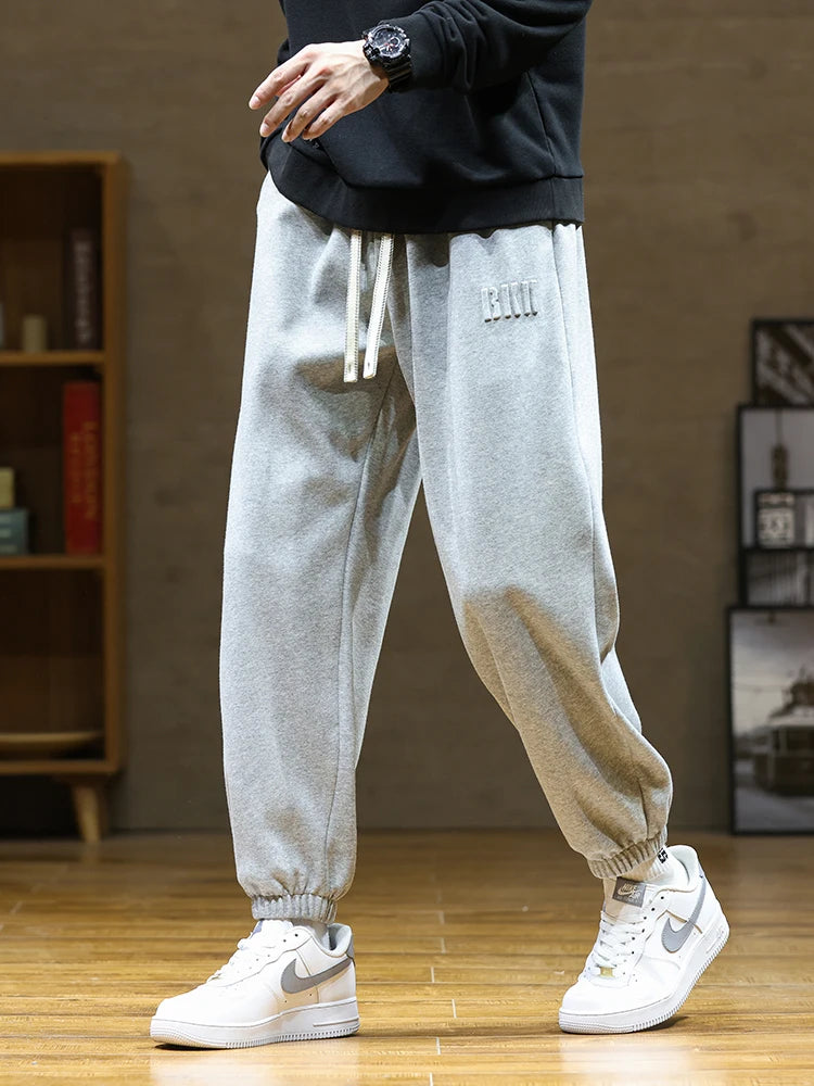 
                  
                    Autumn New Men's Sweatpants Baggy Jogger Pants Hip Hop Streetwear Ankle Length Cotton Casual Loose Trousers Plus Size 8XL
                  
                