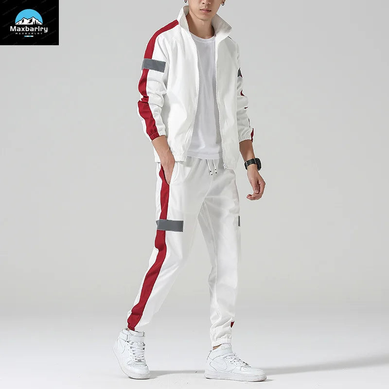 
                  
                    2Pcs Men Tracksuit Hoodie Tops Joggers Pants Tracksuit Set Male Running Jogging Sportswear Hooded Pants Mens Sweat Suit Workout
                  
                