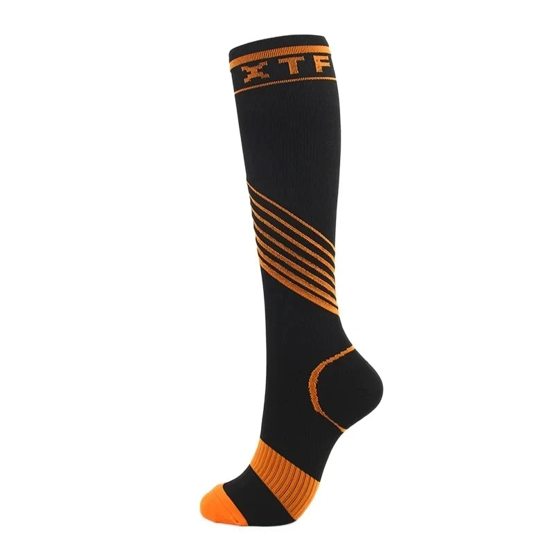 
                  
                    Men's Compression Socks for Running Basketball Cycling Nylon Sport Socks with 20-30mmHg Blood Circulation Relief Pain
                  
                