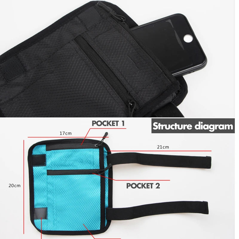 
                  
                    Men Women Running Sport Invisible Phone Storage Pouch Leg Bag Travel Money Belt Safe Card Money Id Passport Wallet Hide Bag - MOUNT
                  
                